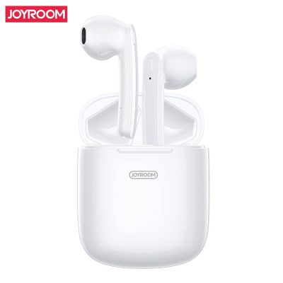 JOYROOM JR-T04S TWS Bluetooth Earbuds – White Color