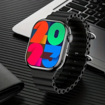 HZ90 Max Smartwatch (Always On Display) – Black Color