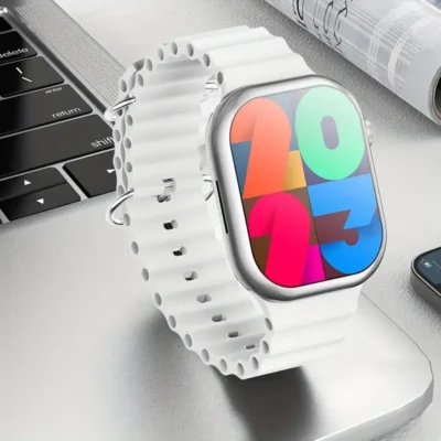 HZ90 Max Smartwatch (Always On Display) – Silver Color