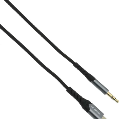Joyroom SY-A03 Type-C to3.5mm port audio cable 2M – Black Color