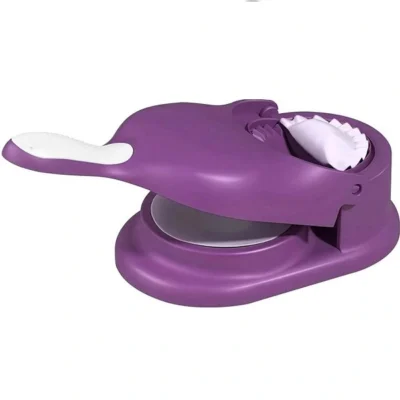 2 in 1 Manual Pitha And Dumpling Maker- Purple Color