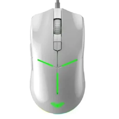 AULA F820 Wired Gaming Mouse-White Color