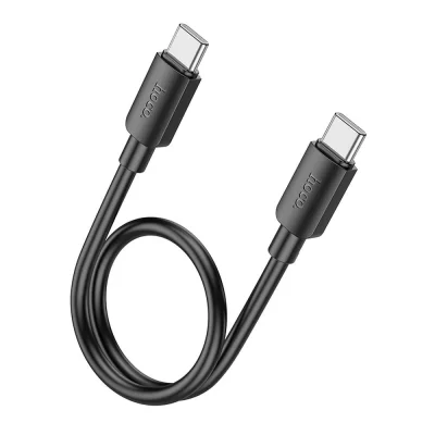 x96 Hyper 60W Fast Charging Data Cable Type C To Type C – Black Color